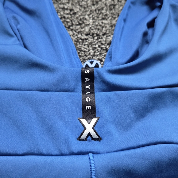 Savage X Fenty Vibrant Blue Jumpsuit - Picture 8 of 10